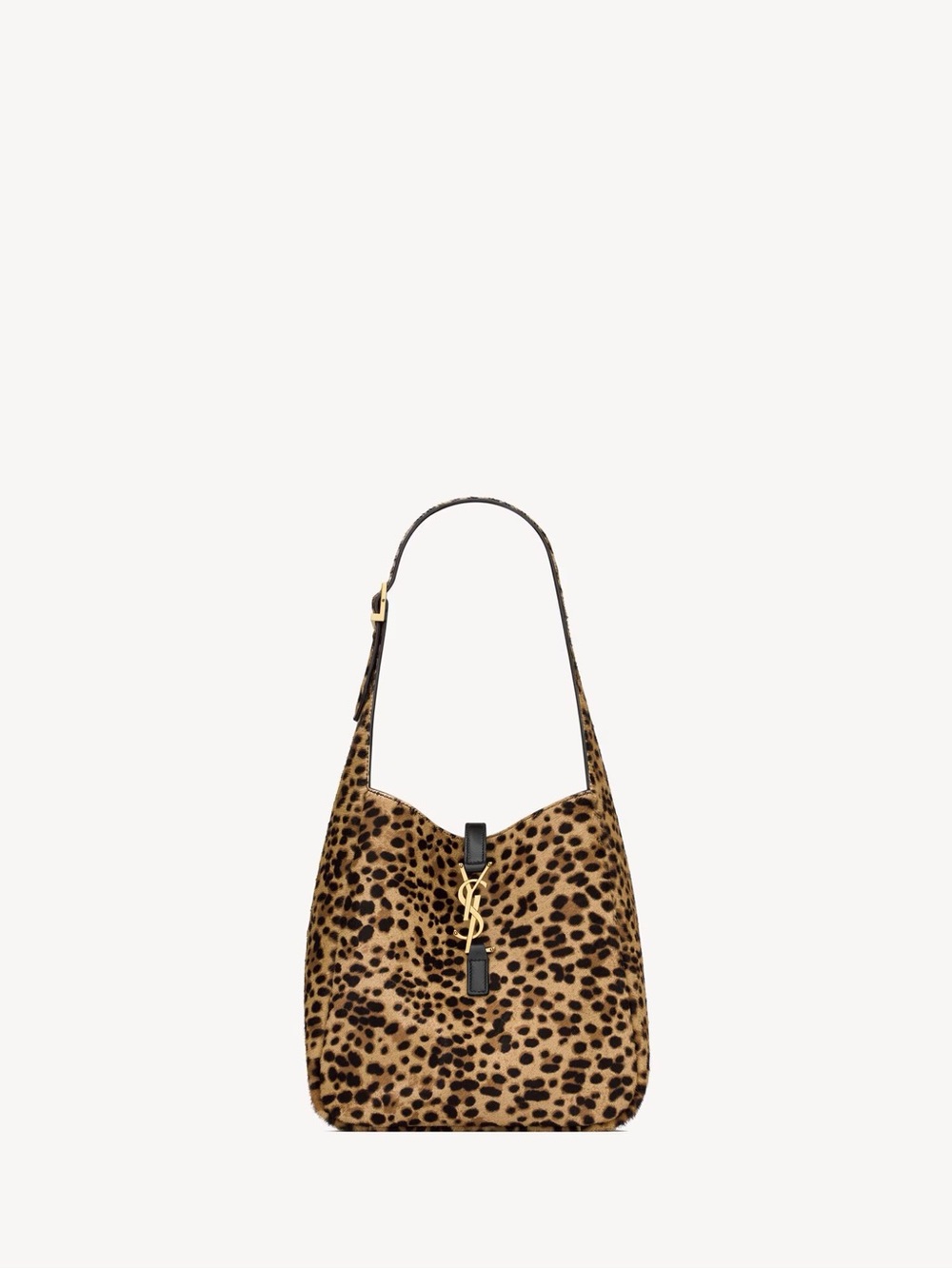 YSL LE Á 7 supple small in pony hair leopard print - Picture 5 of 5